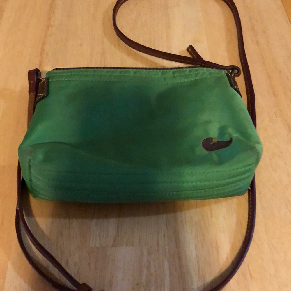 Green Nylon Dooney & Burke crossbody